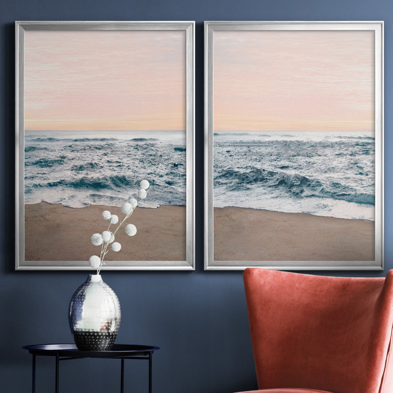 Natalie Carpentieri - ensemble de 2 reproductions d'impressions, H 22,5 po x l 61 po x P 1,5 po, Pas de tapis