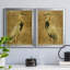 «Gold Crane at Dusk I», ensemble de 2 reproductions d'art sur toiles-2092483602-2092483607-2016653008