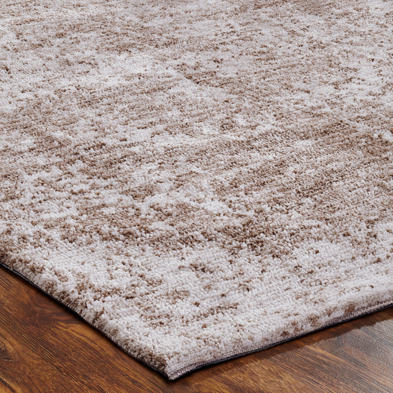 Area Rug, Rectangle 8'6" x 11'6", Brown/Ivory