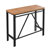 Ensemble de table de bar 10 pièces et huit tabourets avec coussins, ensemble bistro haut