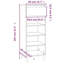 4 Pair Shoe Storage Cabinet-521124399