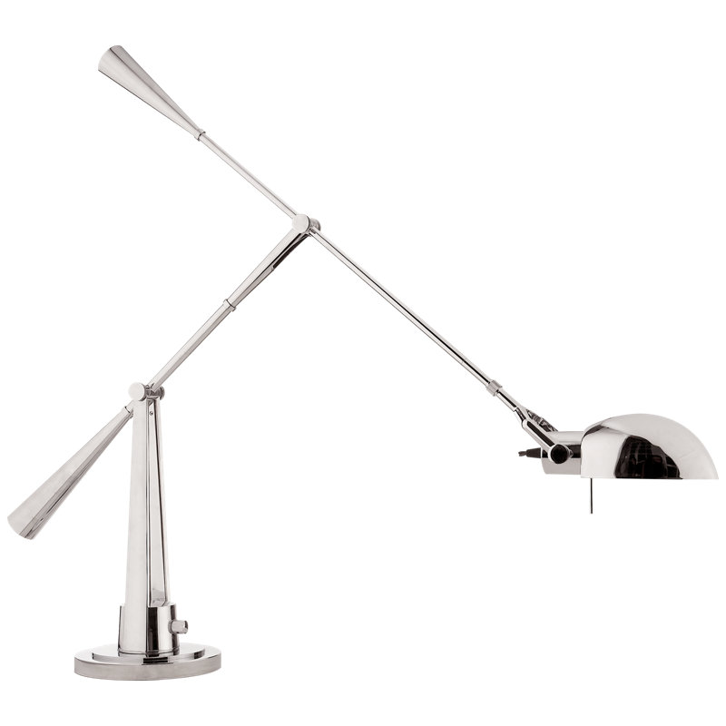 Ralph Lauren Equilibrium 1 - Light Desk Lamp, Polished Nickel