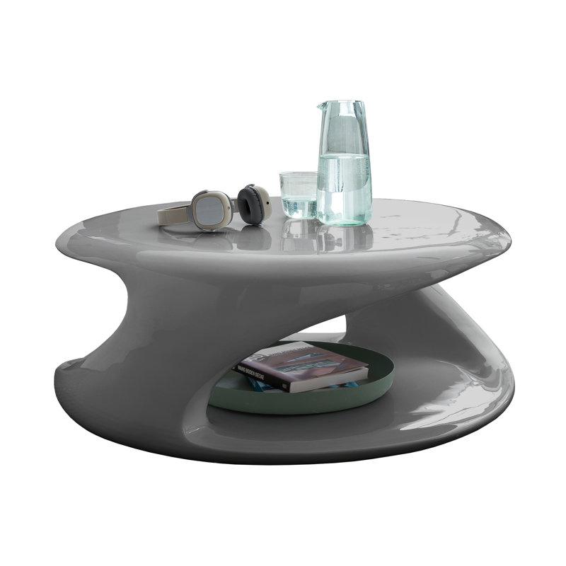 Hessie Abstract Coffee Table with Storage