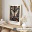 Animaux, animaux, William Morris, papillon, chalet, impression non encadrée-575147583