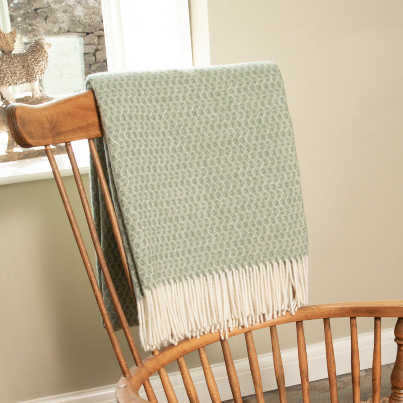 Koepke Throw Blanket, Green