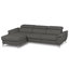Milton Keynes Italian Leather Electric Reclining Corner Sofa with Adjustable Headrests and Adjustable Armrests-1488980999-1488980997