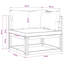 Canapé d'angle modulaire avec coussins 100 % polyester, en acacia massif-639572862-639572858