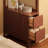 Vintage Solid Wood Hall Tree Rack-129020162
