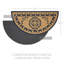 Tapis gris anthracite Durango 16,5 x 33