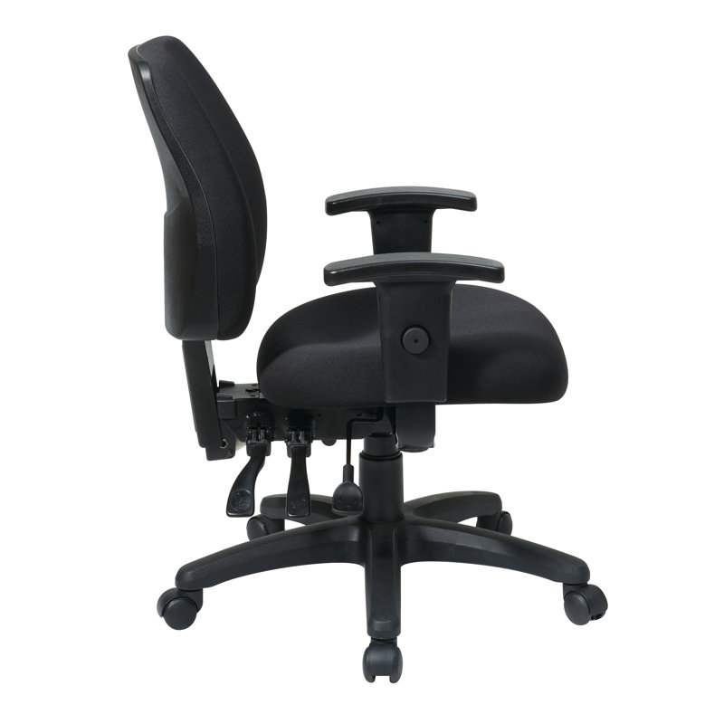 Chaise de travail Hathcock, SpringFlex - Charbon, Inclus