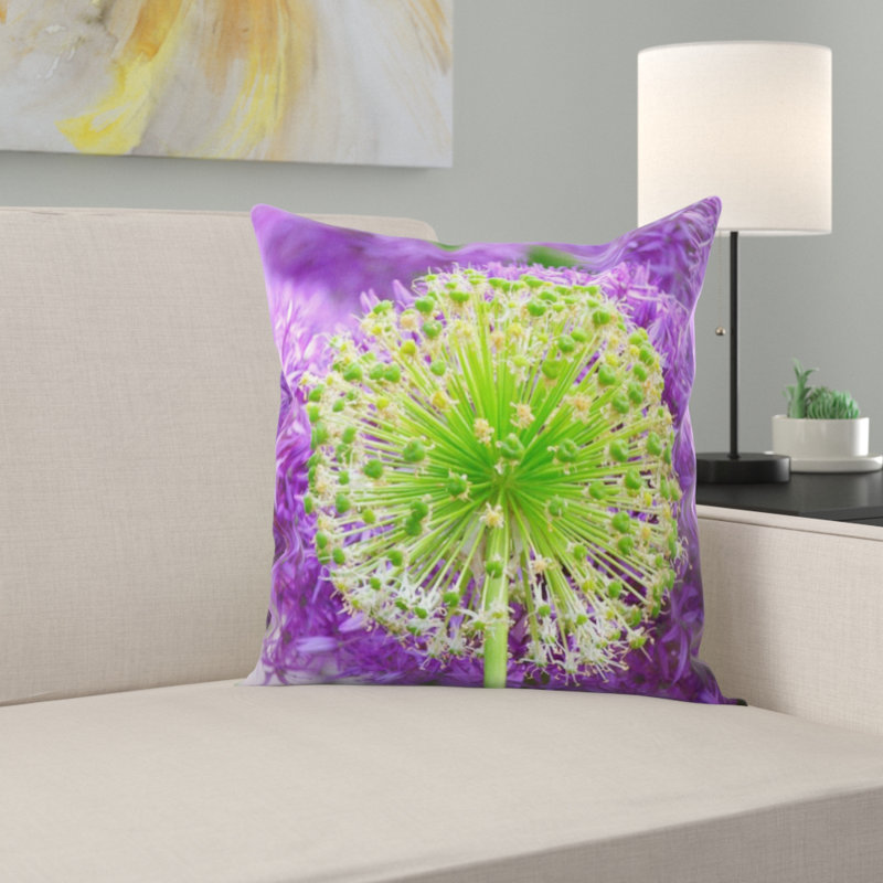 Coussin décoratif en fleur