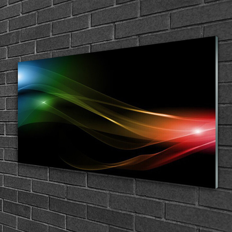 Art Abstract - No Frame Print on Glass