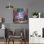 «White Fence» par Gocan, art mural en métal Brayden Studio®