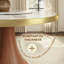 Table de salle à manger de luxe avec pieds dorés Analia Luxury-1715053196-1715053194