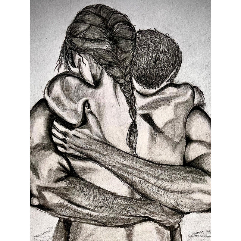 Fallen Deep | Graphite Sketch | Painting For Wall Décor