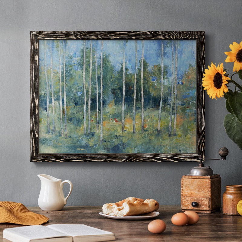 Woodland View I, Noir, H 18 po x l 26 po x P 1,5 po