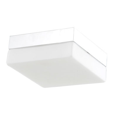 Plafonnier encastré carré à del simple 9" Johnston
