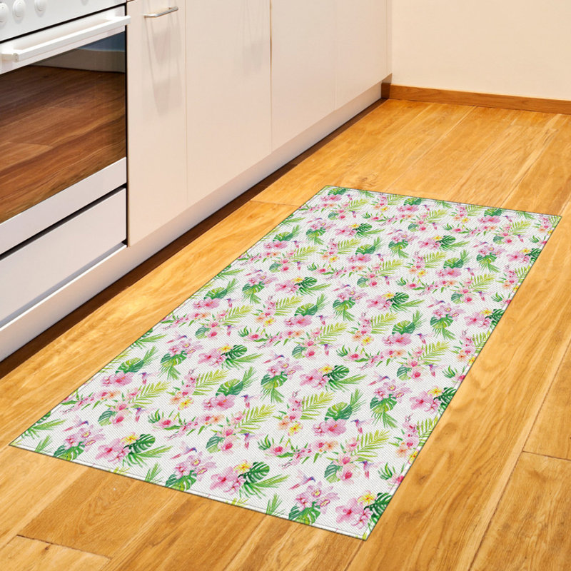 Luau High Density Long Fiber Poly Threads Decorative Area Rug Carpet, Rectangle 2'7" x 5'