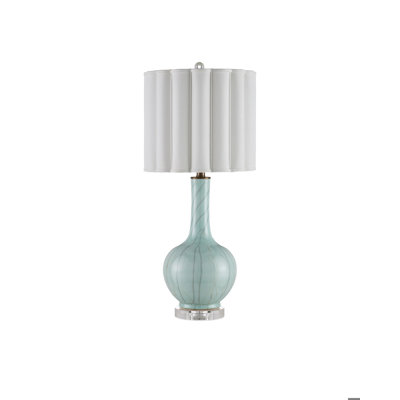 Celadon Crackle Table Lamp