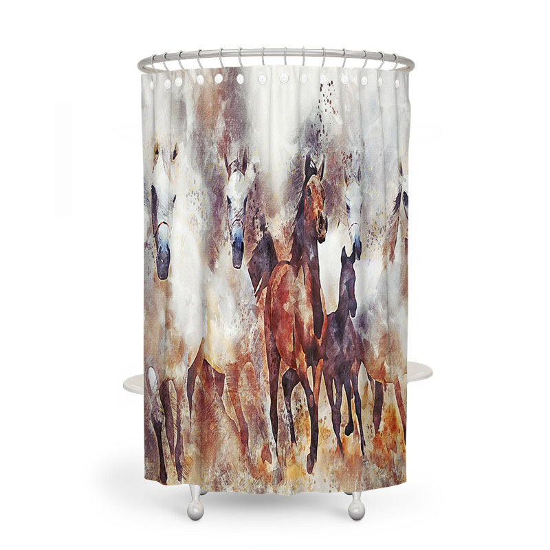 Dows Shower Curtain, 93" H x 70" W