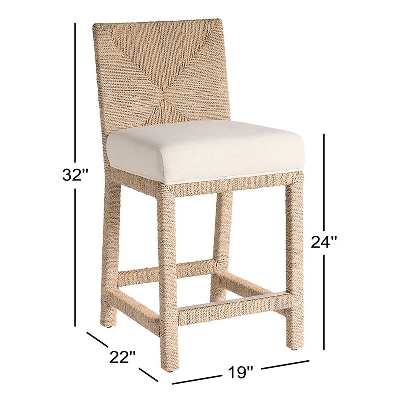 Oasis Upholstered Stool