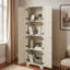 Grande armoire de rangement de 72,4 pouces avec 8 portes et 4 tablettes pour une utilisation polyvalente, une conception élégante et spacieuse pour diverses pièces-394919274