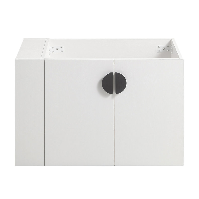 82 29.9'' Single Bathroom Vanity with Top, White