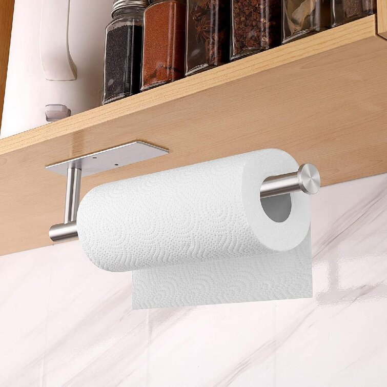 Latitude Run® Self-Adhesive Wall Cabinet Mounted Paper Towel