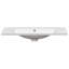 [Lavabo seulement] Lavabo de salle de bain rectangulaire en résine 3 trous 36 po x 18 po, lavabo de meuble-lavabo seulement, convient au robinet central de 4 po (blanc et robinet non inclus)
