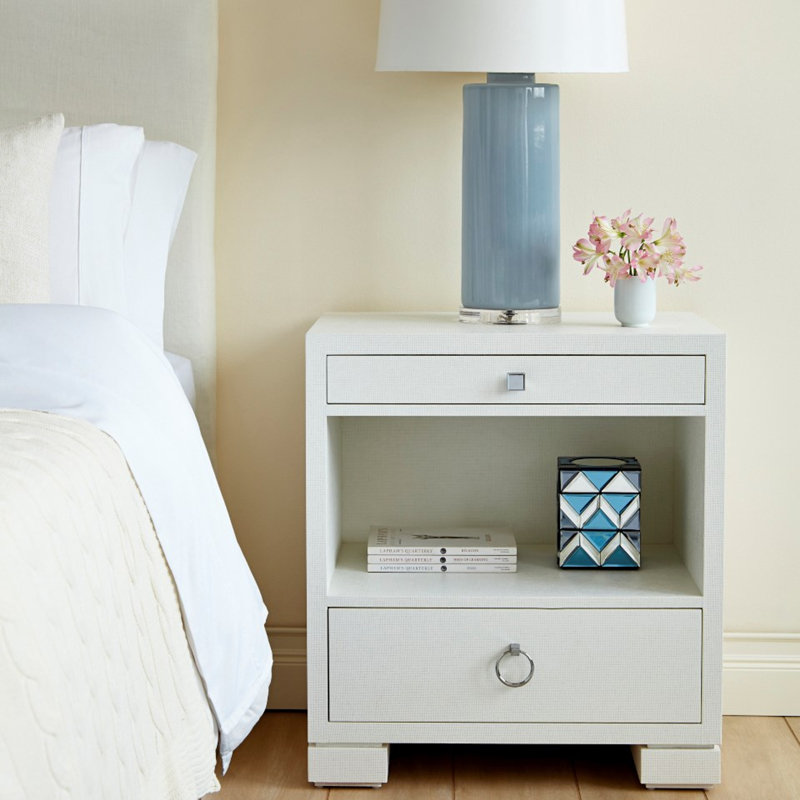 Formosa Table Lamp, Clear/Smoke Blue