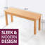 Solid Wood Bench-650057485