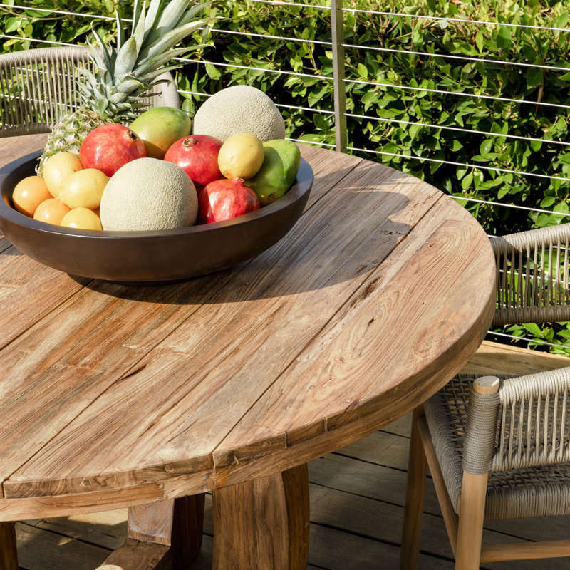 Janie Round Outdoor Dining Table