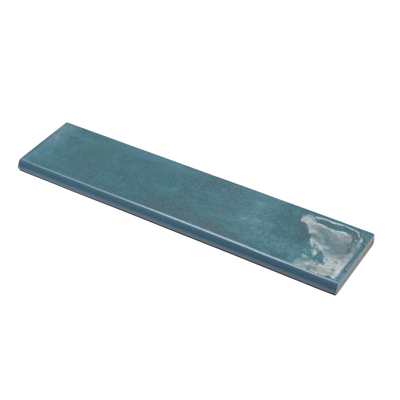 Carreau de porcelaine zellige 2 "x 10" Mirage, Eau de mer, vert clair
