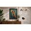 Fox Beneath the Moon Boho - Framed Print-1653664919-1653664913