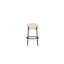 Berryessa Upholstered Counter Stool with Metal Frame