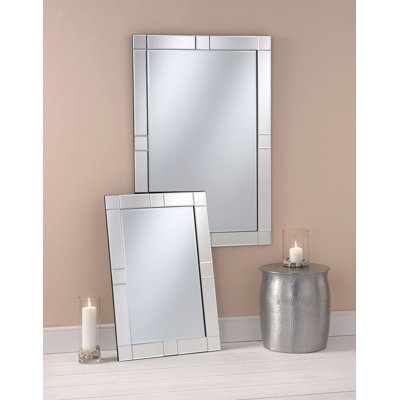Cooksey Wood Flat Wall Mirror