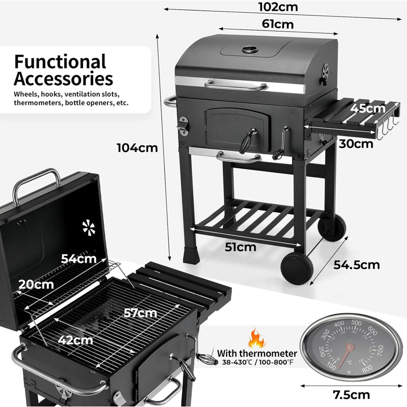 C905 (Single Tabletop) Charcoal Grill