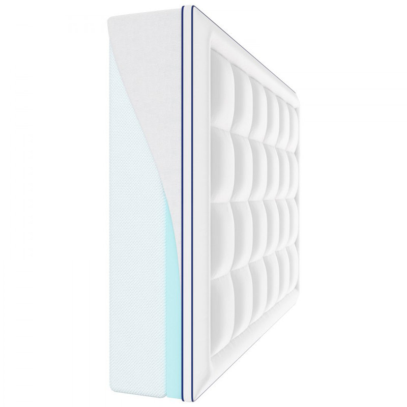 Surmatelas en mousse à mémoire de forme de qualité supérieure, Grand lit, 3"