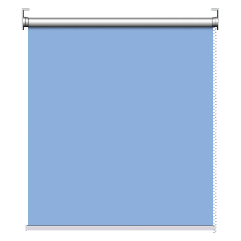 Rideau roulant occultant, l 26 po x L 79 po, Bleu clair