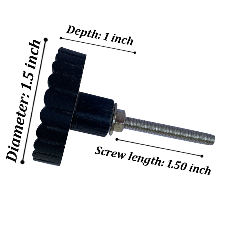 Siena 1.5" Round Knob, Dark Blue