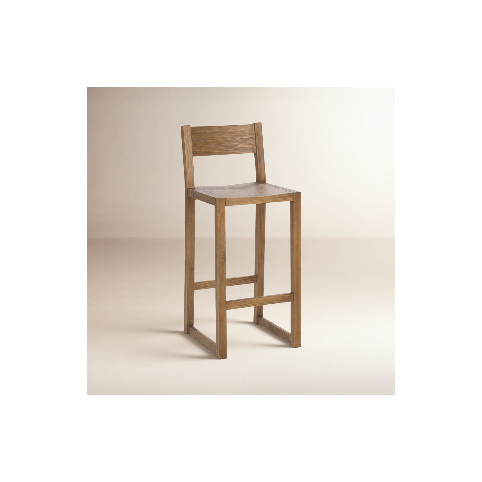 Modica Bar & Counter Stool, Bar Stool (30" Seat Height), Honey Brown