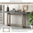 59.1'' Painted Entryway Table With Pine Veneer-1942148874