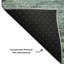 Tapis vert Cerrito AMF592 lavable à la machine de qualité supérieure-105076991