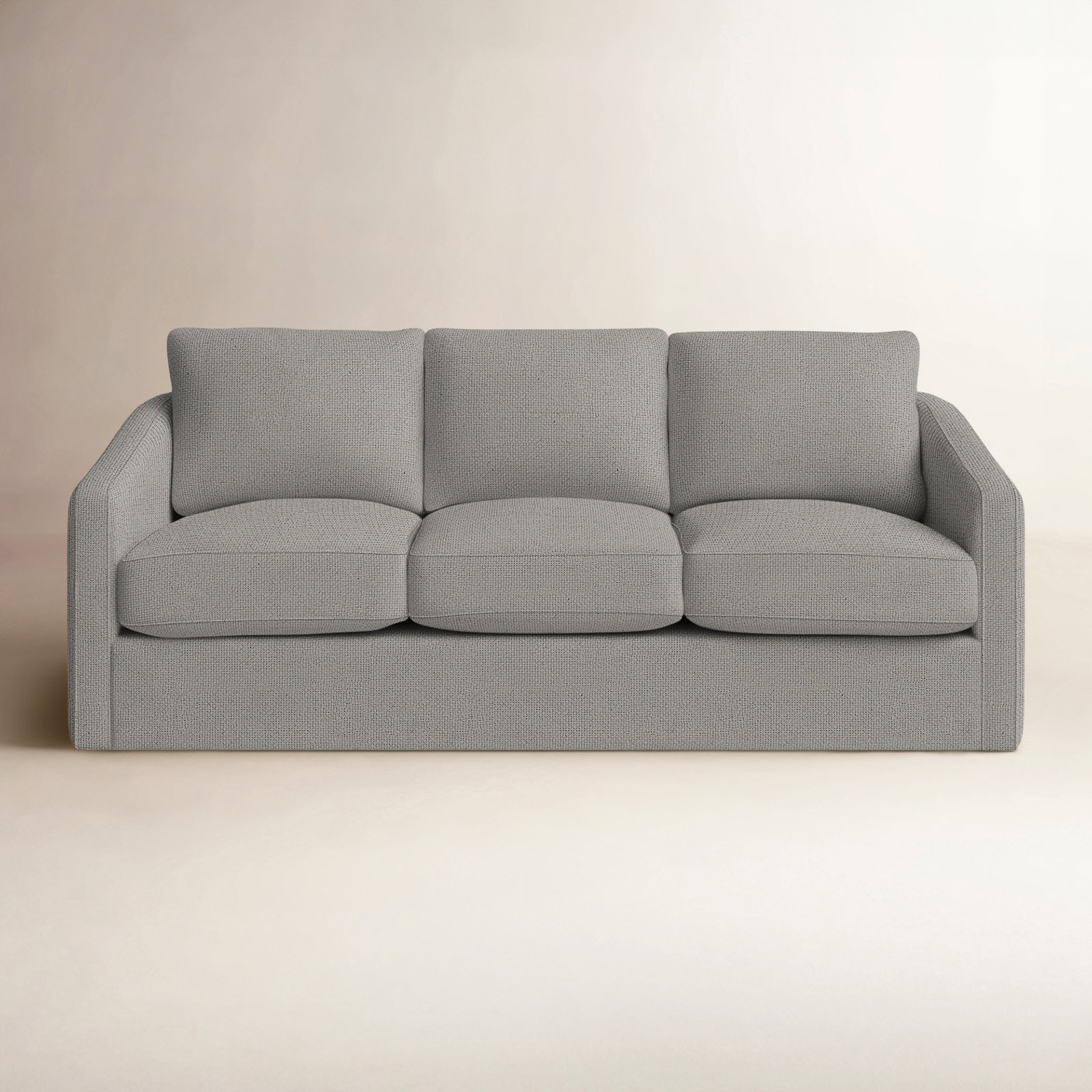 Minty 84'' Upholstered Sofa, Ida Light Gray