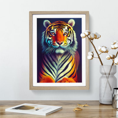Portrait Of A Tiger No.1 - Print