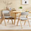 Chaise rembourrée empilable rembourrée et rembourrée-115937641