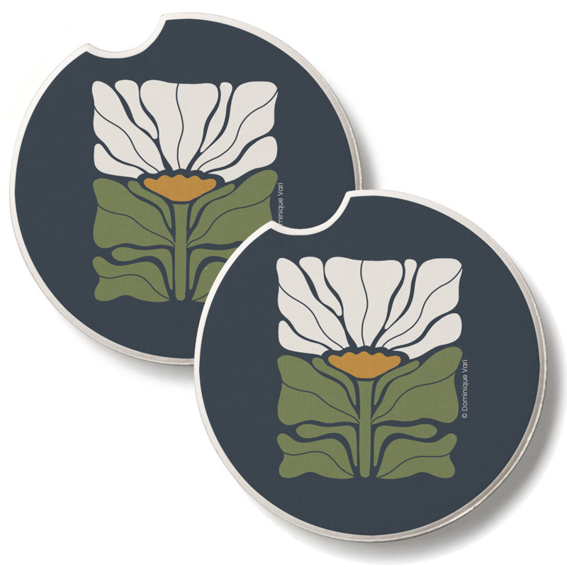 Paquet de 2 sous-verres de voiture bohémiens