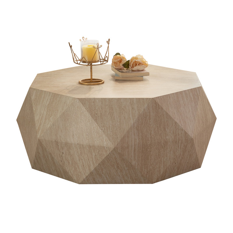 Table basse moderne de style campagnard moderne, table basse style American Natural pour bureau, salle à manger et salon