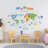 Geography Wall Decal