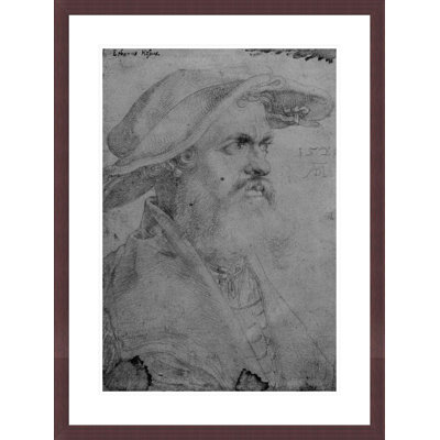Helius Eobanus Hessus par Albrecht Dürer, impression giclée encadrée